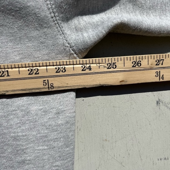 Men's San Francisco Hoodie Gray Spell-Out XL West Coast CA Pocket Bay Wharf City - Picture 12 of 14